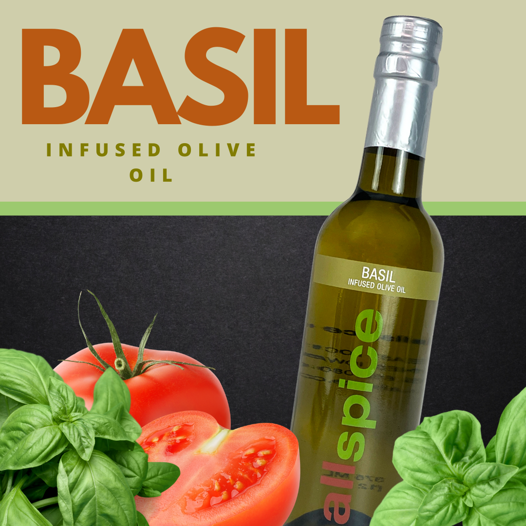 Spotlight Spice Basil Infused Olive Oil AllSpice Culinarium