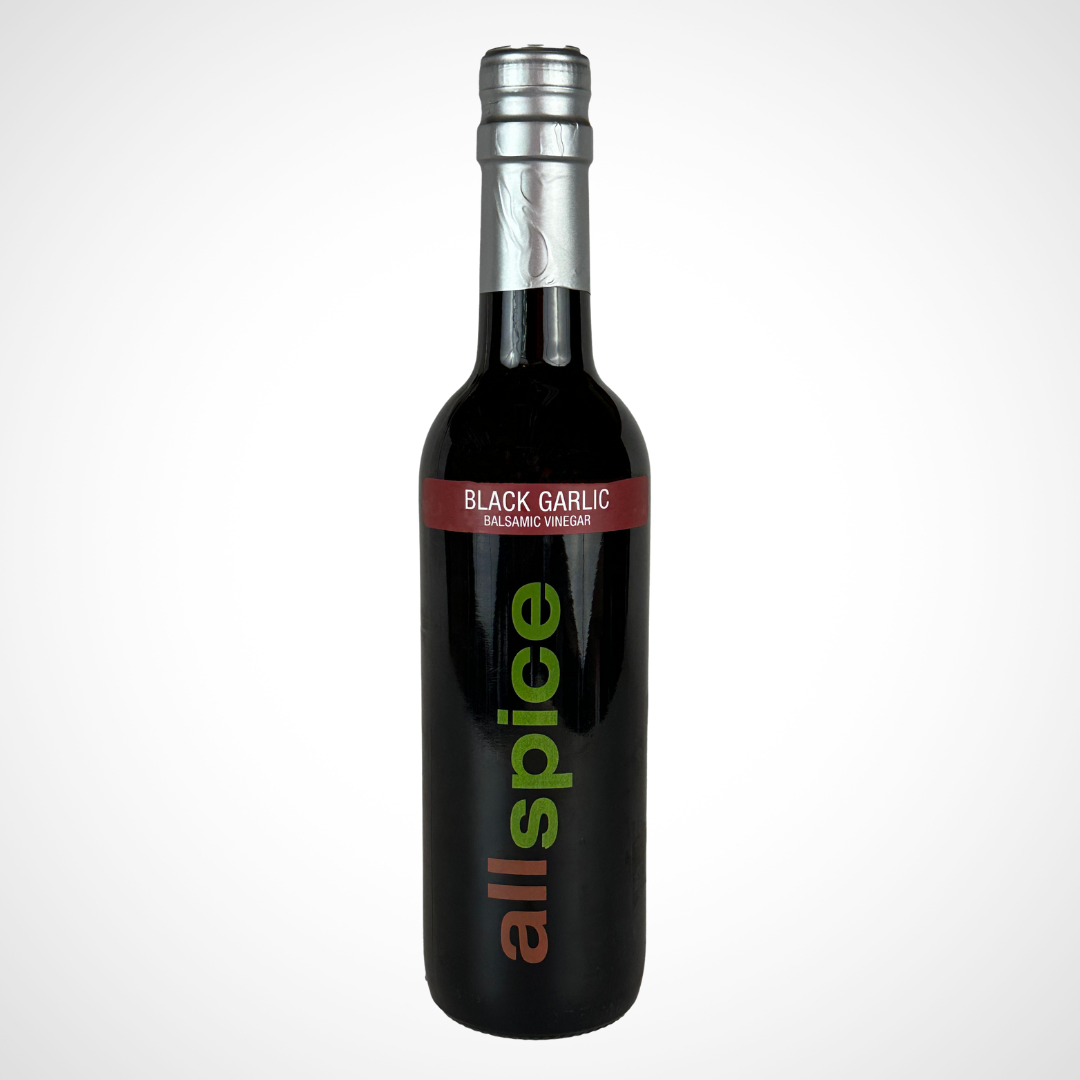 Black Garlic Balsamic Vinegar 375 ml (12 oz) Bottle – AllSpice