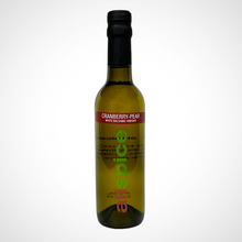 Load image into Gallery viewer, Cranberry-Pear White Balsamic Vinegar 375 ml (12 oz) Bottle