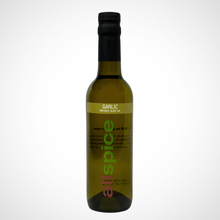 Load image into Gallery viewer, Garlic Infused Olive Oil 375 ml (12 oz) bottle