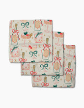 Load image into Gallery viewer, Geometry Dishcloth: Christmas Cocktails