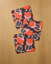 Load image into Gallery viewer, Geometry Dishcloth: Graphic Pomegranates