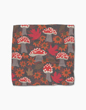Load image into Gallery viewer, Geometry Dishcloth: Mushroom Forest