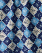 Load image into Gallery viewer, Geometry Luxe Kitchen Towel: Snowflake Chalet (Frost)