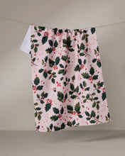 Load image into Gallery viewer, Geometry Kitchen Tea Towel: Blushberry