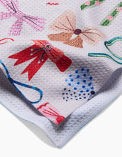 Load image into Gallery viewer, Geometry Kitchen Tea Towel: Bows
