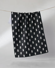 Load image into Gallery viewer, Geometry Kitchen Tea Towel: Casper Boo