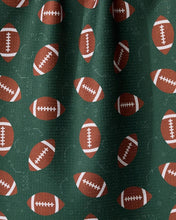 Load image into Gallery viewer, Geometry Kitchen Tea Towel: First Down (Turf)