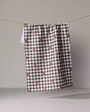 Load image into Gallery viewer, Geometry Kitchen Tea Towel: Football Check