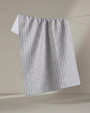 Load image into Gallery viewer, Geometry Kitchen Tea Towel: Garff Grey
