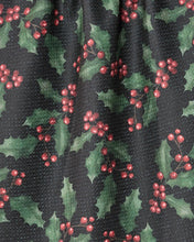 Load image into Gallery viewer, Geometry Kitchen Tea Towel: Holly Night