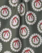 Load image into Gallery viewer, Geometry Kitchen Tea Towel: Merry Wreaths