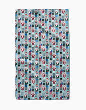 Load image into Gallery viewer, Geometry Kitchen Tea Towel: Nuts Cracking