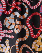 Load image into Gallery viewer, Geometry Kitchen Tea Towel: Serpentine Riot