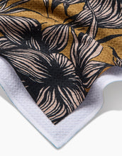 Load image into Gallery viewer, Geometry Kitchen Tea Towel: Stay Saffron