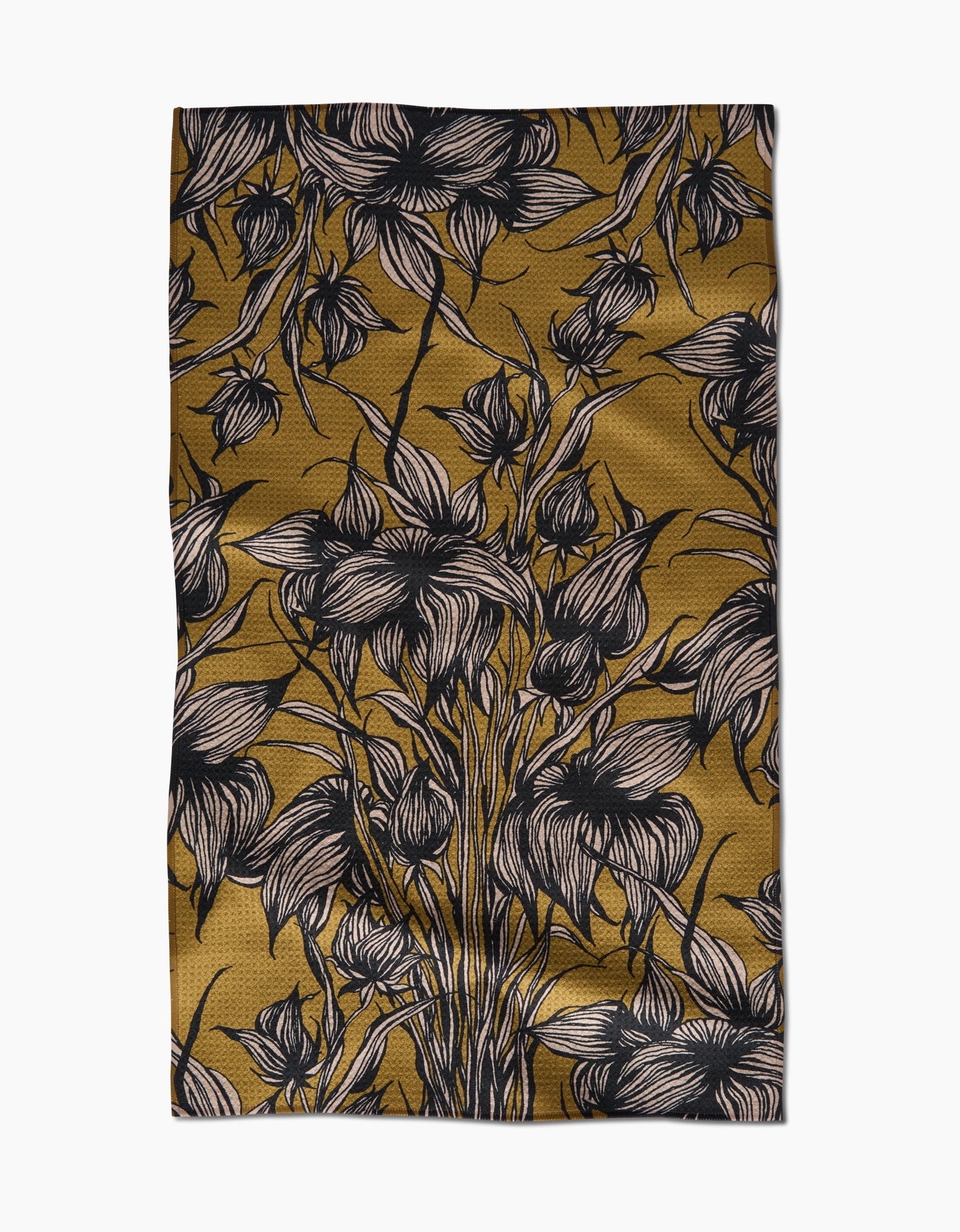 Geometry Kitchen Tea Towel: Stay Saffron – AllSpice Culinarium