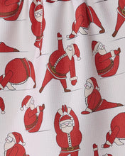 Load image into Gallery viewer, Geometry Kitchen Tea Towel: Stretchy Santa