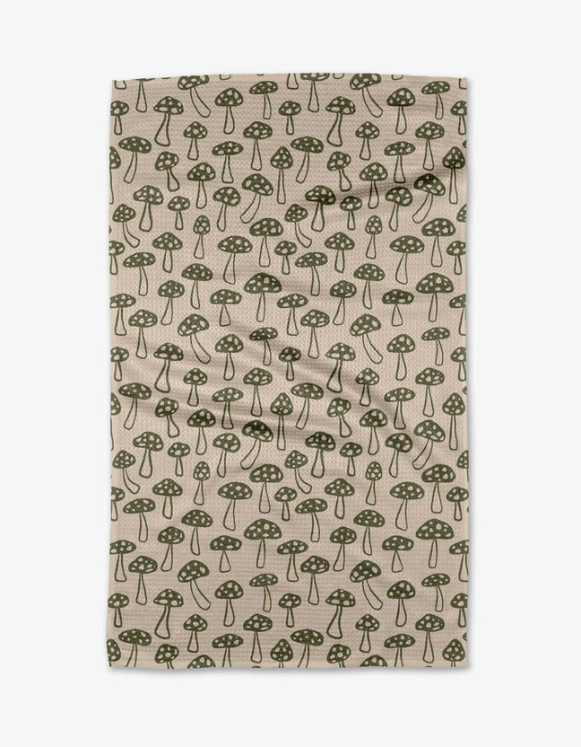 Mushroom Kitchen Tea Towels