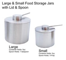 Load image into Gallery viewer, Stainless Steel Spice Containers