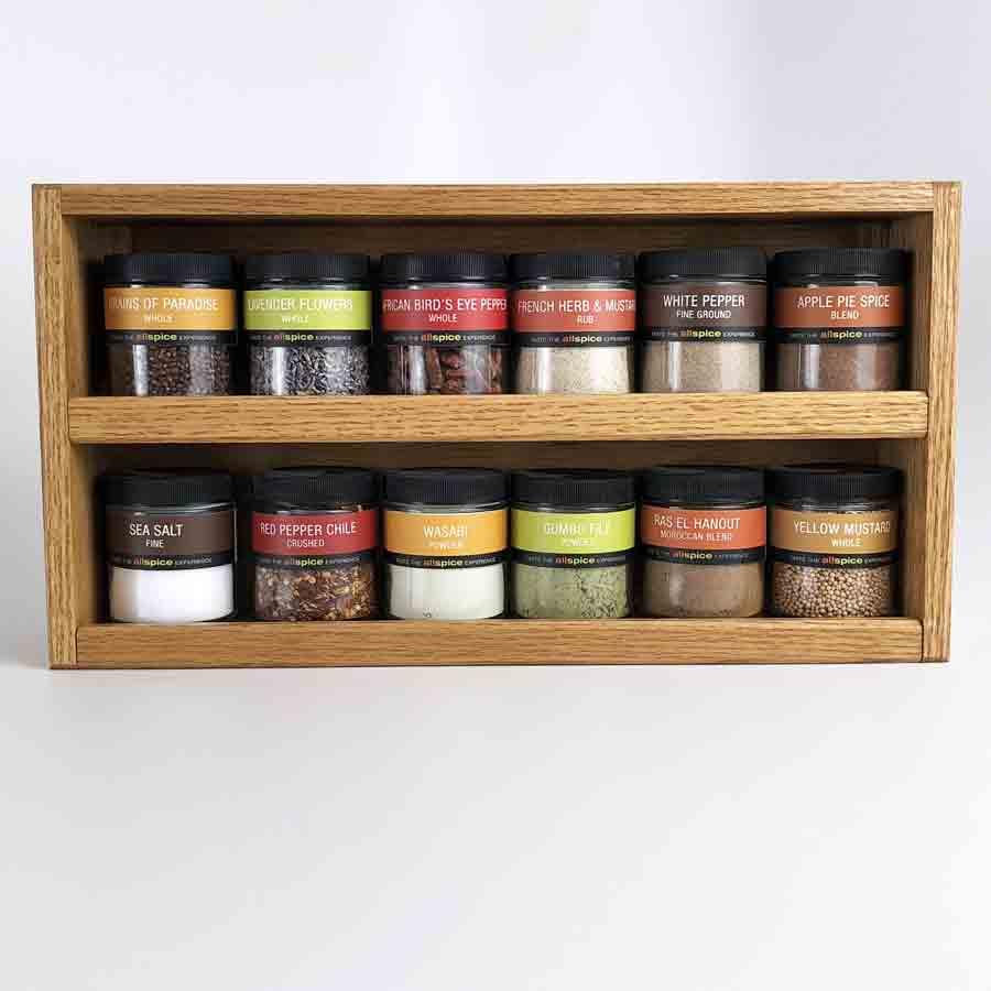 Spice Rack, Hanging 12 Jar – AllSpice Culinarium
