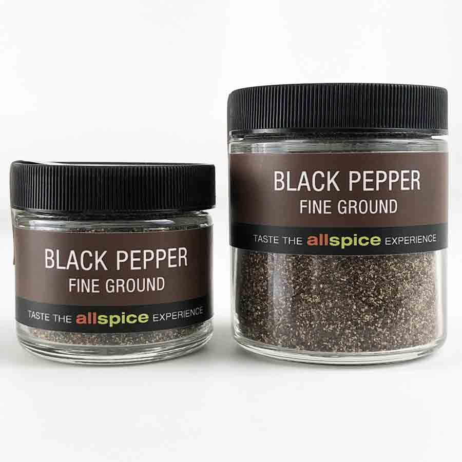 Black Pepper, Fine Ground