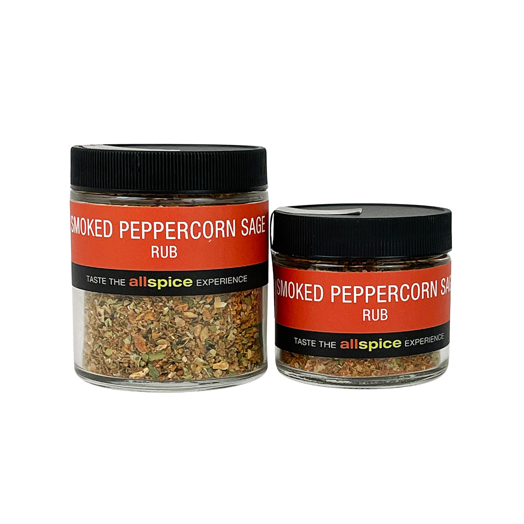Smoked Peppercorn Sage Rub – AllSpice Culinarium