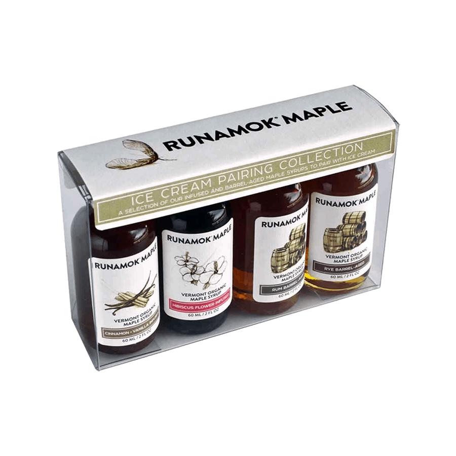 Runamok Set Ice Cream Pairing Maple Syrups AllSpice Culinarium