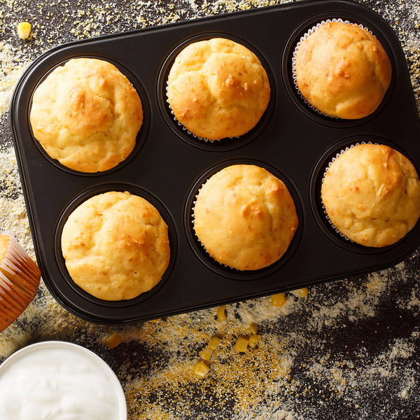 Cornbread Muffins with Maple Butter