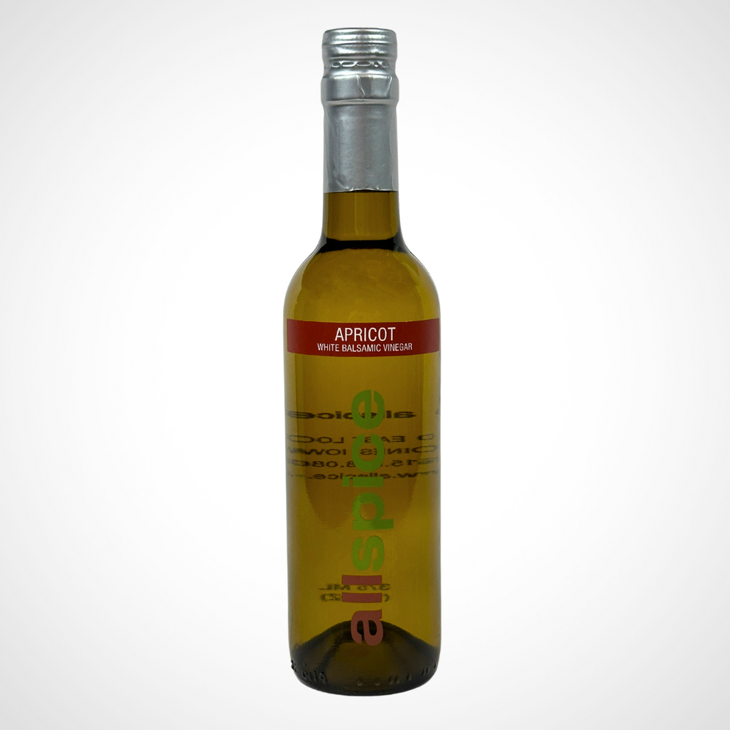 Apricot White Balsamic Vinegar 375 ml (12 oz) Bottle