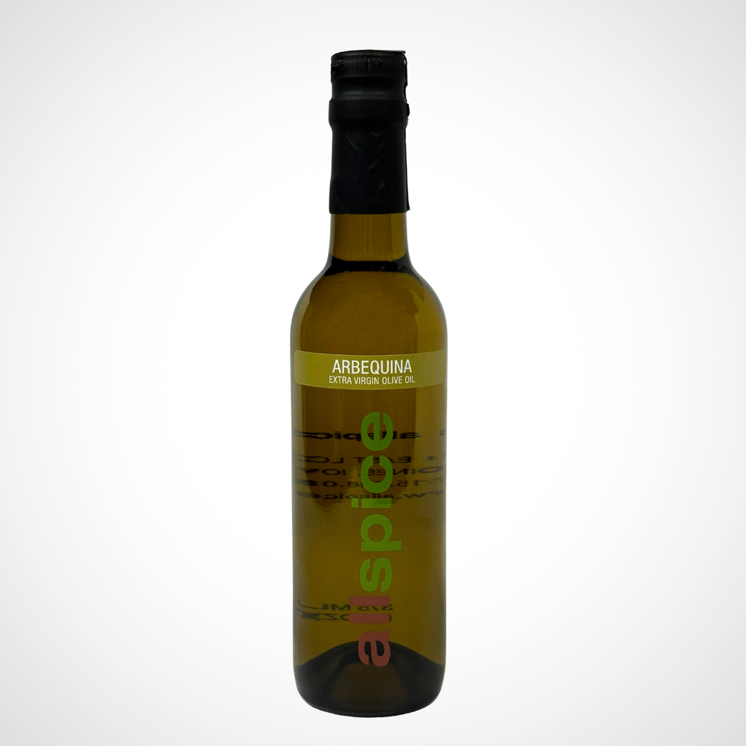 Arbequina Extra Virgin Olive Oil 375 ml (12 oz) bottle