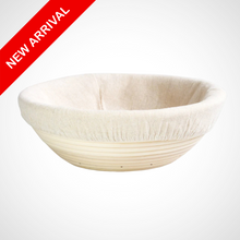 Load image into Gallery viewer, 10” Round Bread Banneton Proofing Basket
