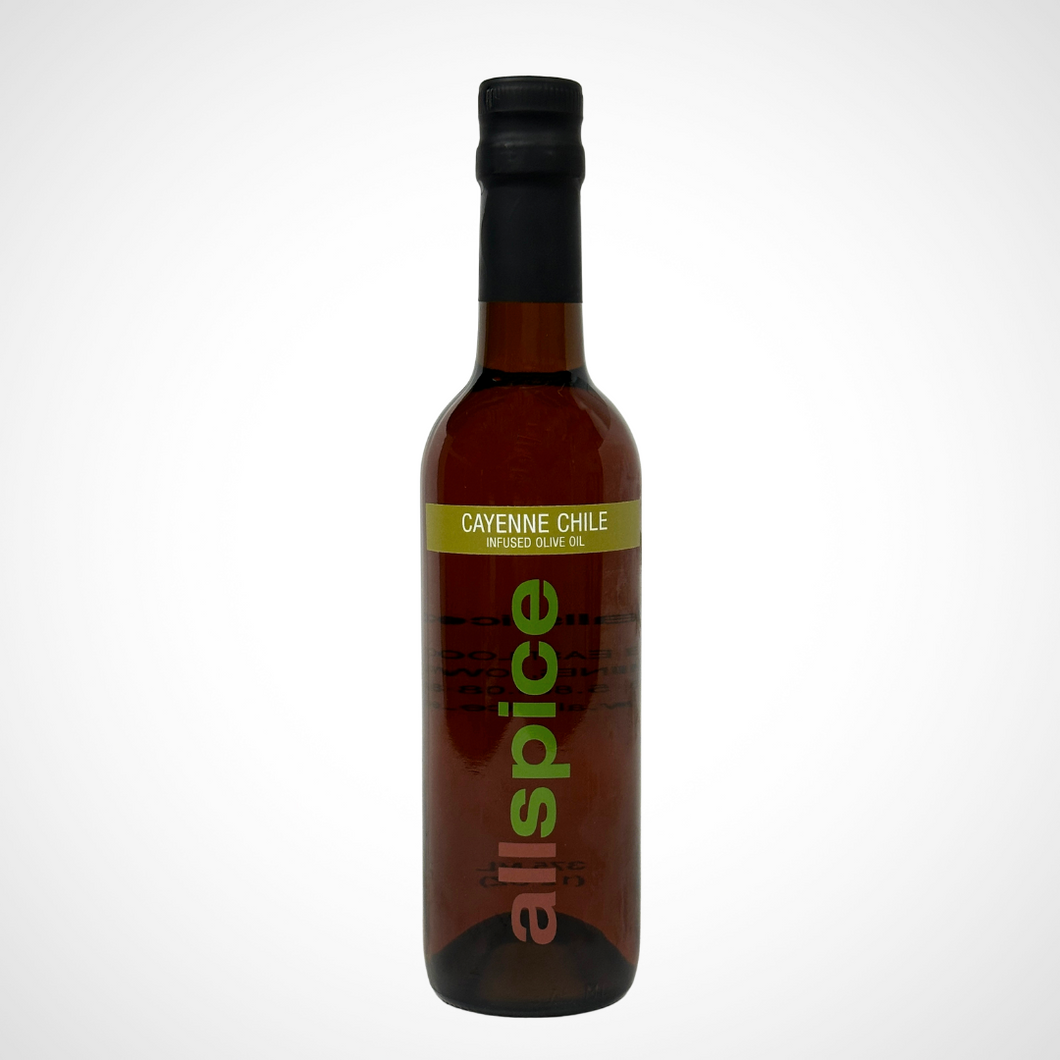 Cayenne Fused Olive Oil 375 ml (12 oz) bottle