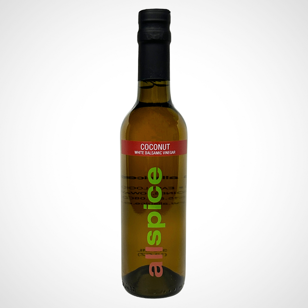 Coconut White Balsamic Vinegar 375 ml (12 oz) Bottle