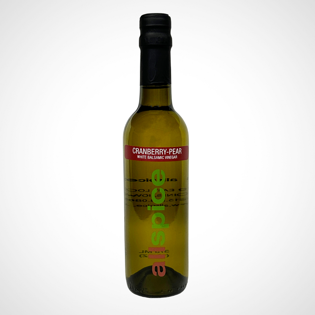 Cranberry-Pear White Balsamic Vinegar 375 ml (12 oz) Bottle