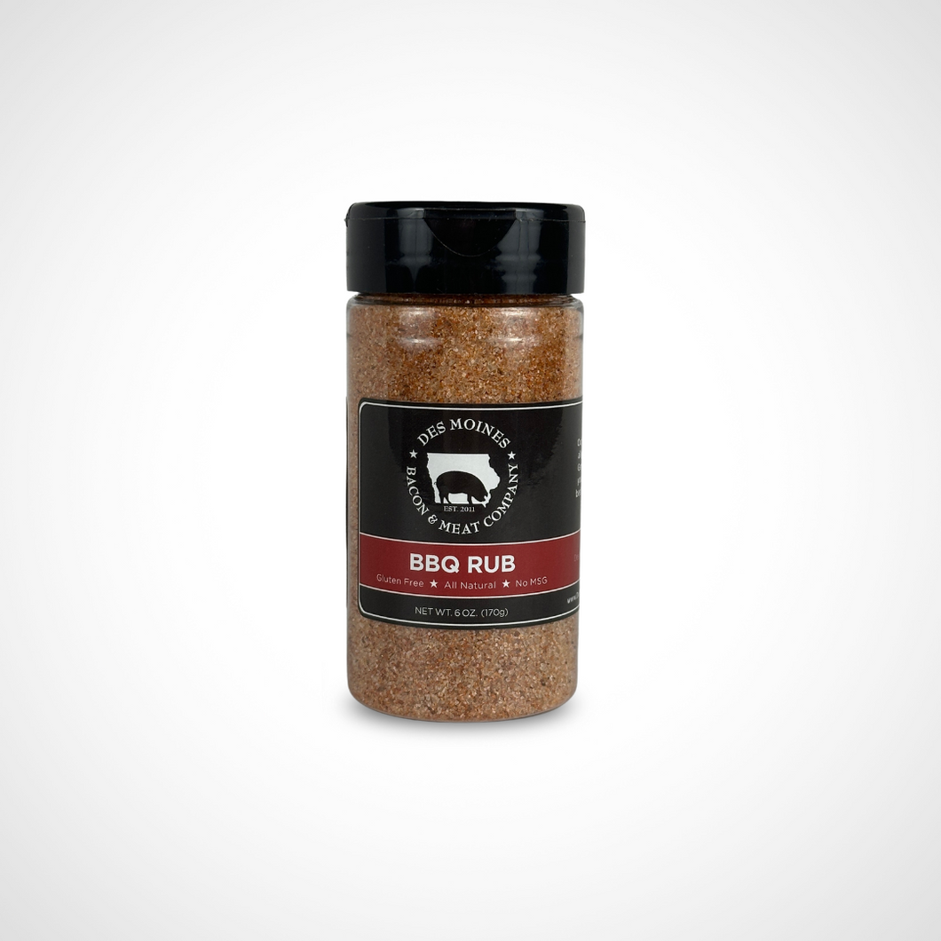 Des Moines Bacon & Meat Company BBQ Rub 6 oz