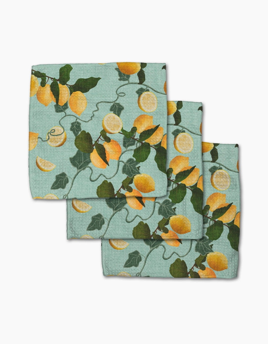Geometry Dishcloth: Amalfi Lemon