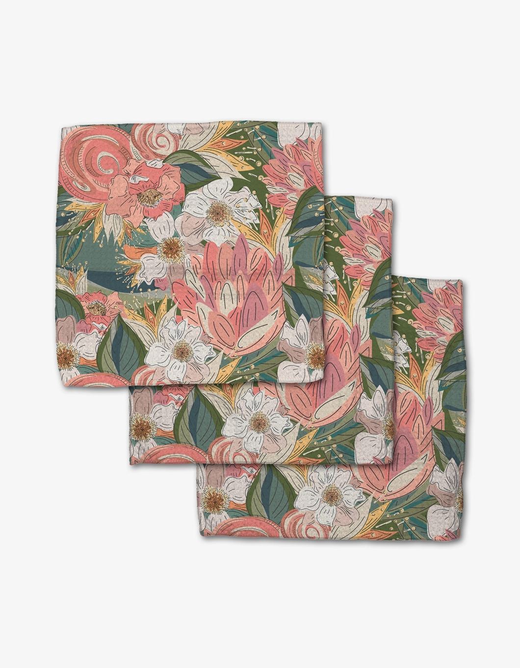 Geometry Dishcloth: Flower Explosion