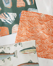 Load image into Gallery viewer, Geometry Dishcloth: Happy Camper

