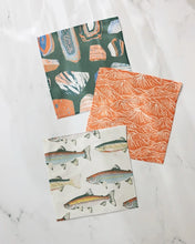 Load image into Gallery viewer, Geometry Dishcloth: Happy Camper
