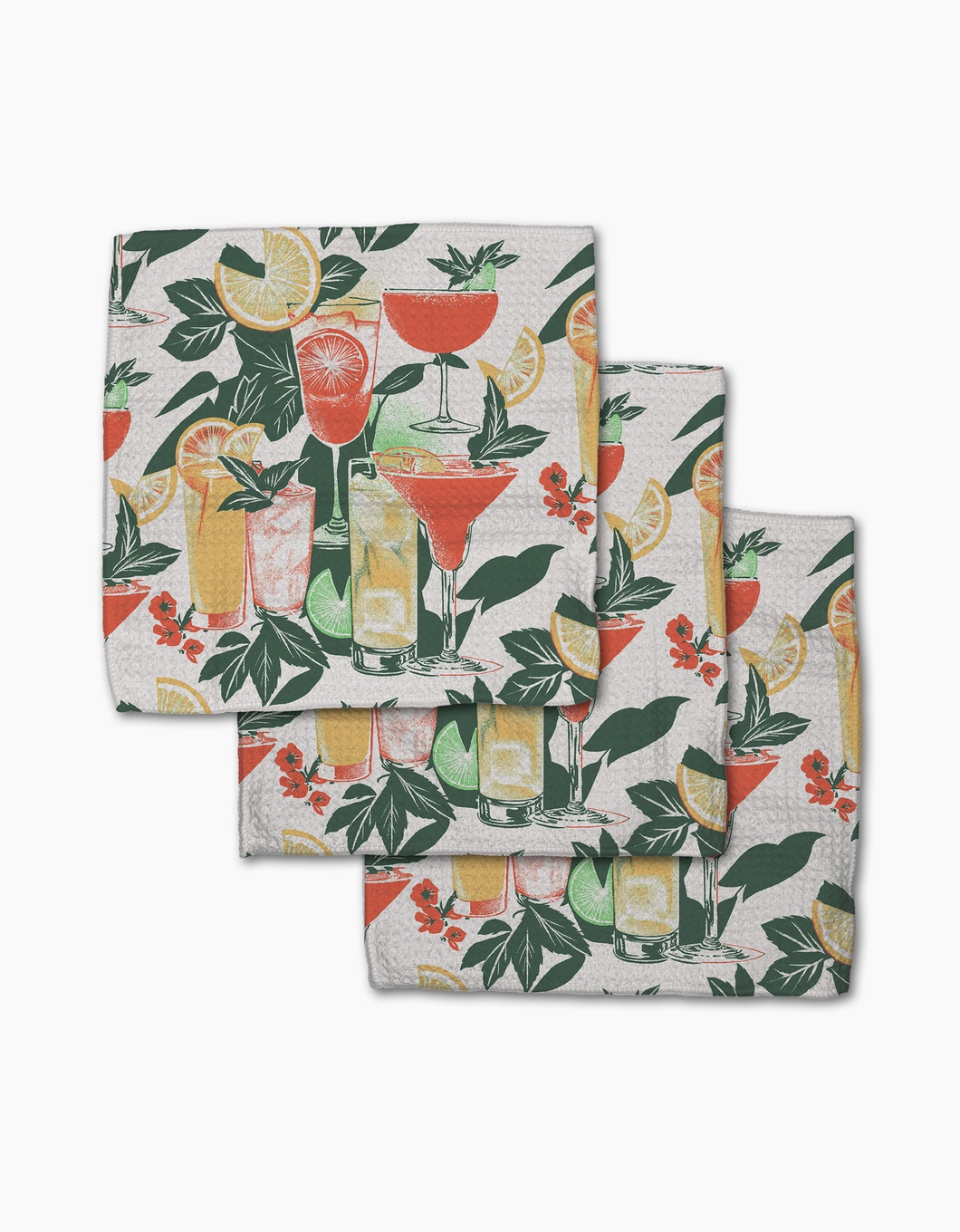 Geometry Dishcloth: Summer Refreshments