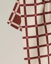 Load image into Gallery viewer, Geometry Luxe Kitchen Towel: Clay Tile
