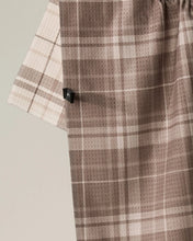 Load image into Gallery viewer, Geometry Luxe Kitchen Towel: Oat Plaid
