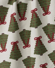 Load image into Gallery viewer, Geometry Luxe Kitchen Towel: Ribbon Pines
