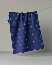 Load image into Gallery viewer, Geometry Luxe Kitchen Towel: Snowflake Chalet (Frost)

