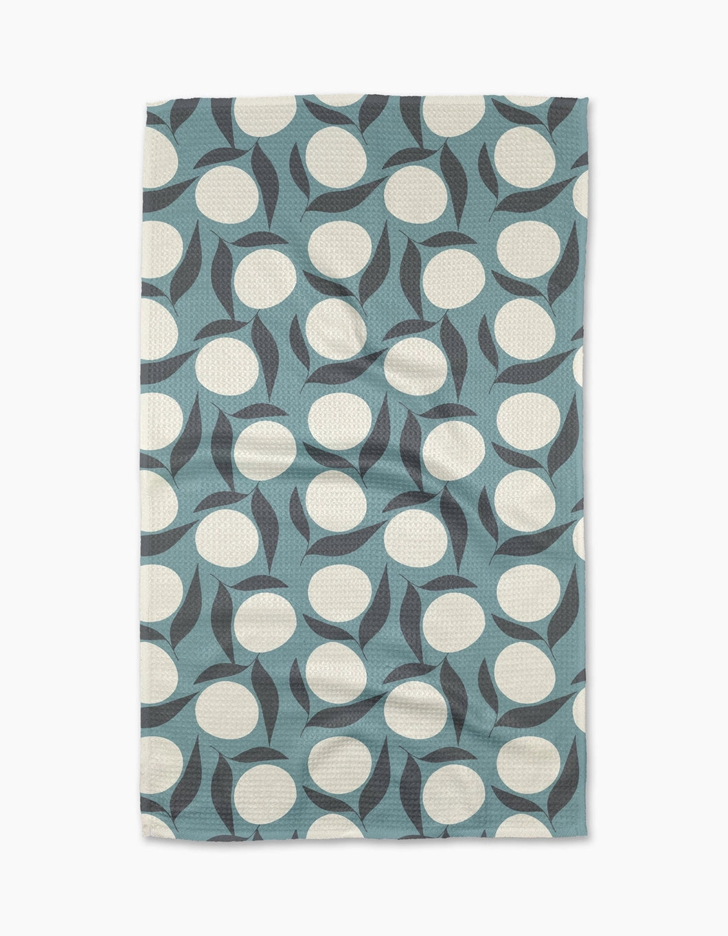Geometry Kitchen Tea Towel: Bouncing Blooms
