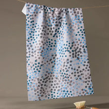 Load image into Gallery viewer, Geometry Kitchen Tea Towel: Cool Dots
