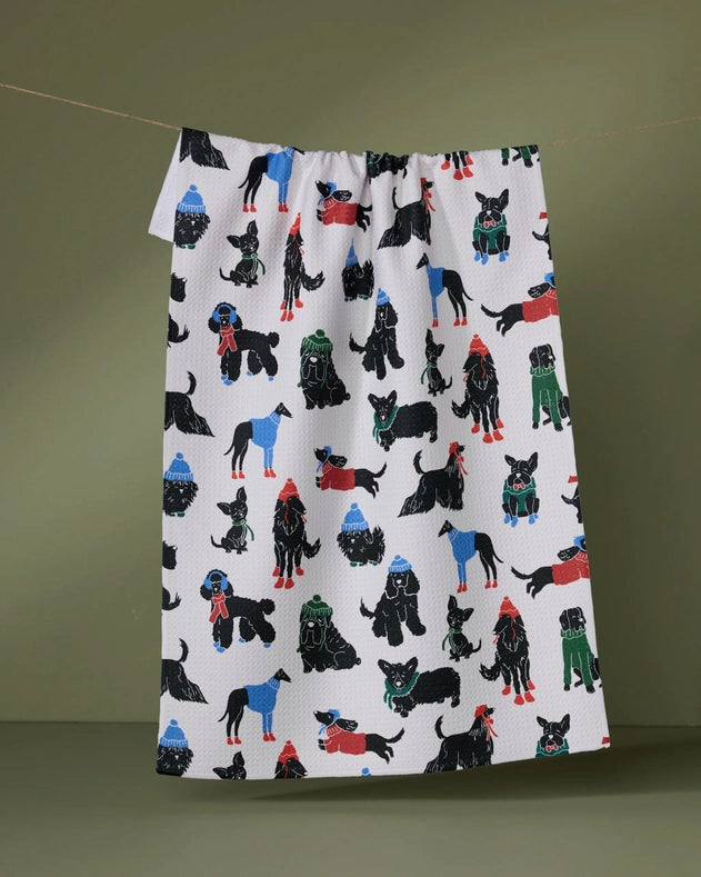 Geometry Kitchen Tea Towel: Dogue Magazine