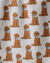 Load image into Gallery viewer, Geometry Kitchen Tea Towel: Doodle Days (Vanilla)
