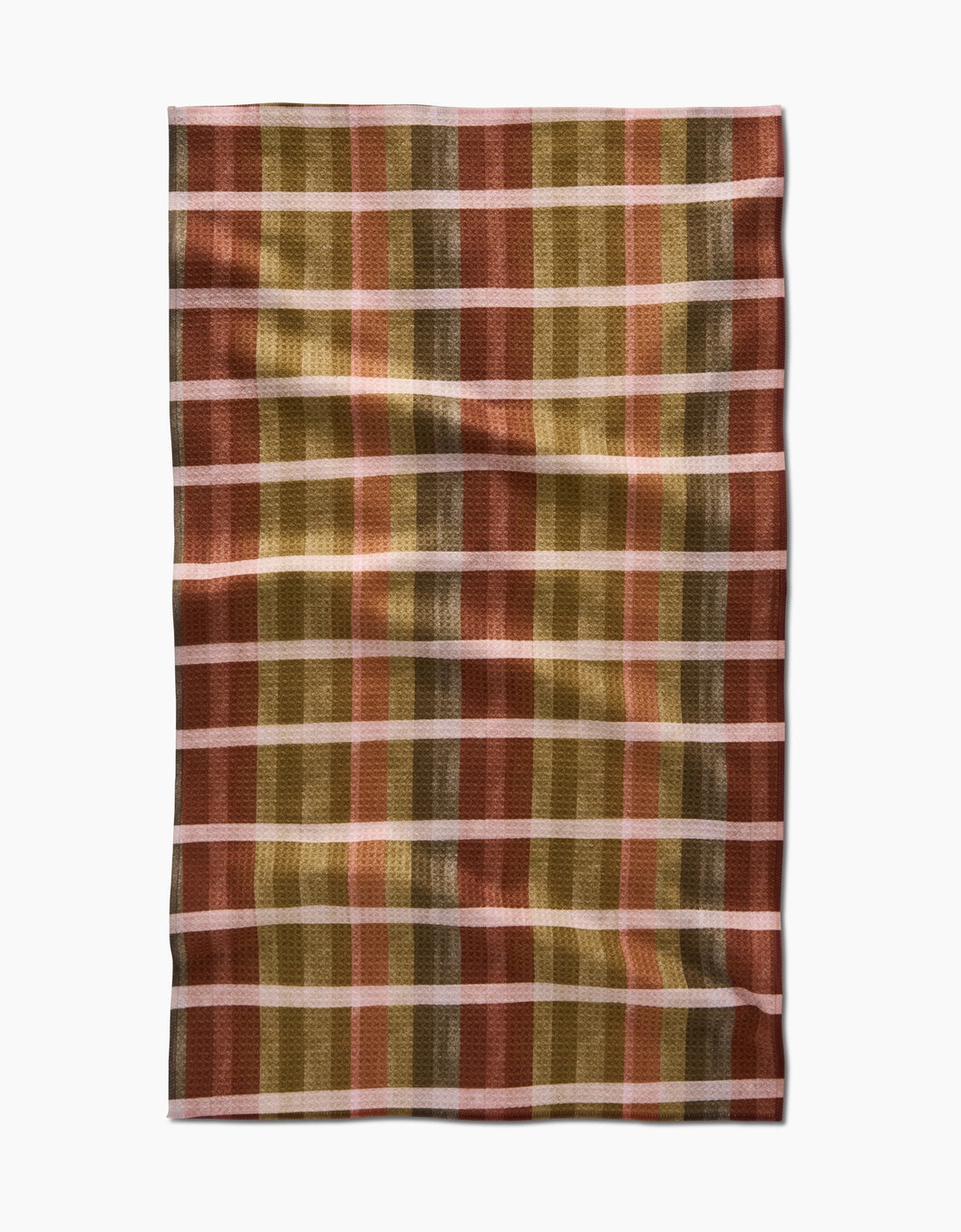 Geometry Kitchen Tea Towel: Fall Harvest Stripes