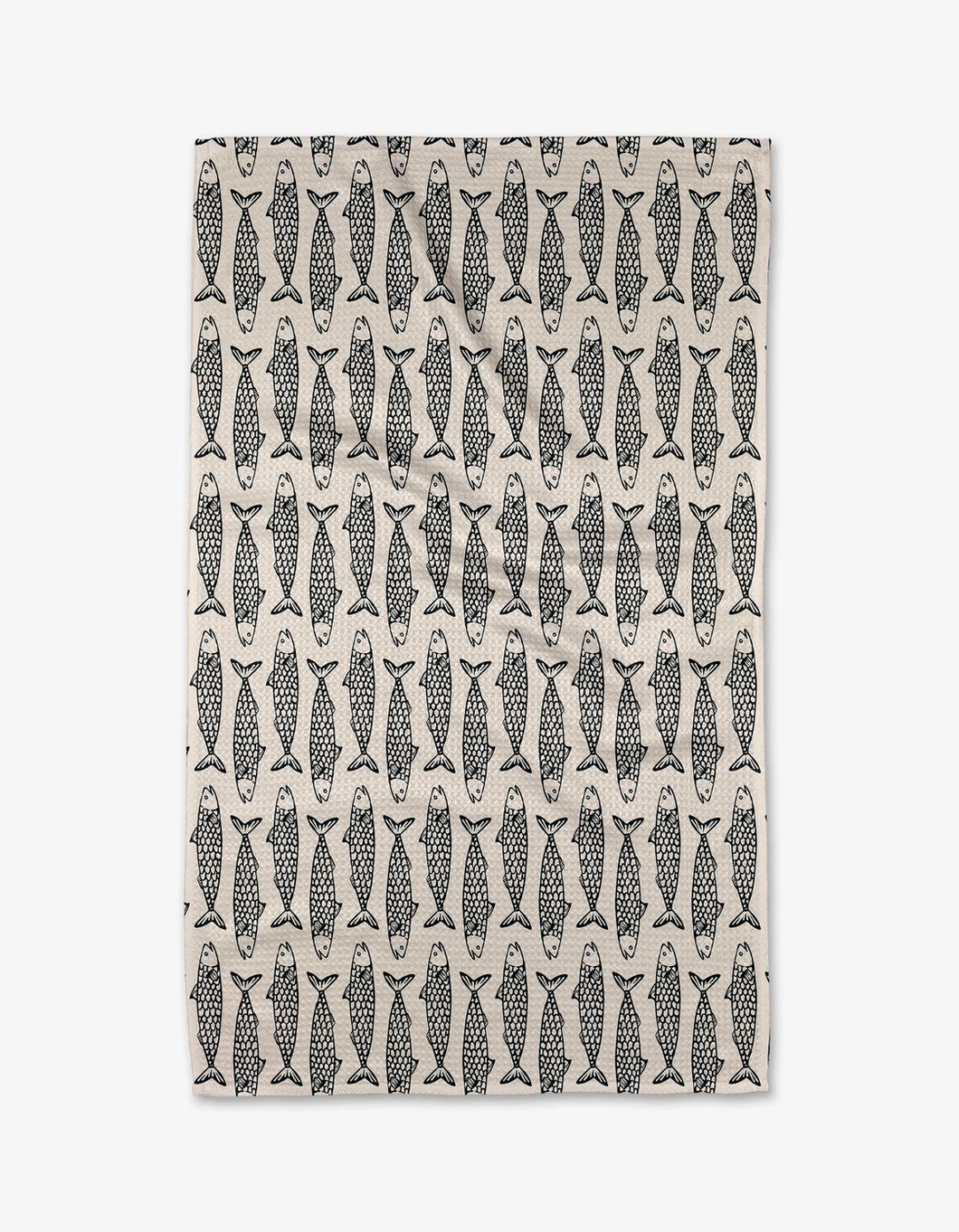 Geometry Kitchen Tea Towel: Fish Friends